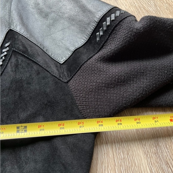 Maxini Collezione Leather Jacket Black  XXL - Picture 9 of 15